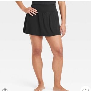 All in Motion Black Fitness Skirt With Built In Shorts